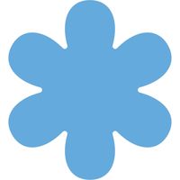 カール事務器 クラフトパンチ中 ペタルー6 CP-2ペタル-6 1セット(1個×5)