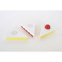 エド・インター 木のままごとあそび いちごのショートケーキ 1個