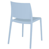 藤沢工業 TOKIO リフレッシュチェア ライトブルー BCQ21SA LB 1セット(4脚入)（取寄品）