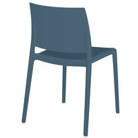 藤沢工業 TOKIO リフレッシュチェア ダークグレー BCQ21SA DG 1セット(4脚入)（取寄品）