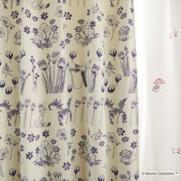 スミノエ MOOMIN セミオーダー カーテン ハイドアンドシーク 2800×1850mm アイボリー １セット(2枚入)（直送品）