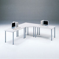 サンワサプライ MEデスク コーナーテーブル 幅1200×奥行1200×高さ700mm MEA-CT8 1台（直送品）