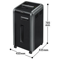 A4  クロスカットシュレッダー (60L/最大24枚細断) 22Ciー2 4624201 フェローズ（直送品）