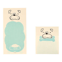 デザインフィル 付せん紙ひみつ イヌ柄 11429006 3個（直送品）