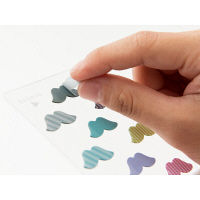 デザインフィル 付せん紙フィルム ミニ ひげ柄 19007006 3個（直送品）