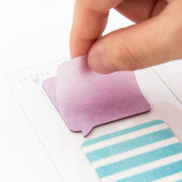 デザインフィル 付せん紙フィルムL ふきだし 19012006 3個（直送品）