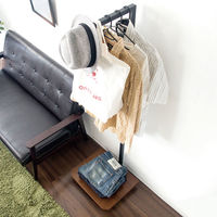 宮武製作所 スリムハンガーラック TORRE(トーレ) HS-1540_BK 1台