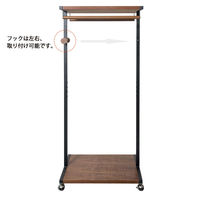 宮武製作所 ダブルハンガーラック Agile（アジル） 幅600×奥行450×高さ1460mm 1台（直送品）