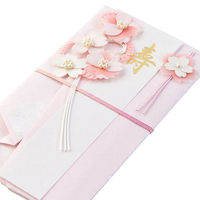 デザインフィル PC 金封144 結婚祝 桜ピンク柄 25144006 1セット(2枚)