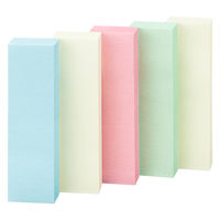 コクヨ タックメモふせん52×14.5mm4色100枚×5 メ-1015N 1セット(5000枚:500枚×10パック)