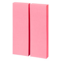 コクヨ タックメモ 蛍光色 付箋 75×25mm ピンク メ-1303N-P 1セット（20冊：2冊入×10パック）