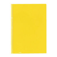 コクヨ　レールクリヤーホルダー＜カラーズ＞(PET)　A4タテ　約20枚収容　レモンイエロー　　フ-TPC760Y　1セット(60冊)