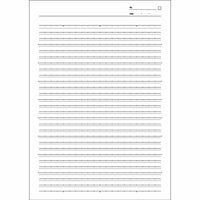 コクヨ 学習罫キャンパス〈文章〉B5桃6.8mm ノ-F3BM-P 1セット(10冊)