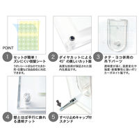 アートプリントジャパン フェイスファイブフレーム(N) B4 クリア 0030736688 1枚