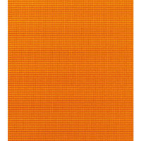 ライオン事務器 ミーティングチェア セパレートバック キャスター付4本脚 肘付 サンセットオレンジ 1脚（直送品）