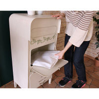 【軒先渡し】ヤマソロ ORIANA ラージスタンドポスト ホワイト 幅400×奥行325×高さ900mm 1台（直送品）