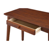 【軒先渡し】ヤマソロ Beat パソコンデスク75 ブラウン 幅750×奥行450×高さ730mm 1台（直送品）