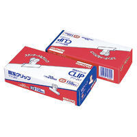 コクヨ 目玉クリップ 極豆 口幅寸法20mm クリ-J17 1セット(300個:150個入×2箱)