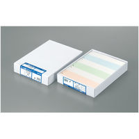 コクヨ プリンタ帳票マルチタイプ A4・6穴3分割カラー PCM-39HSC3 1箱(500枚)