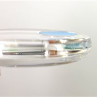 コクヨ カラーマグネット 強力タイプ クリヤー 直径30mm 約9枚保持 青 マク-T30NB 1セット(8個:：2個入×4パック)