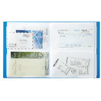 コクヨ（KOKUYO） 領収書ファイル<カラータグ> A4縦 青 CTラ-511B 1セット（10冊入）（直送品）