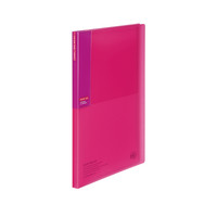 コクヨ（KOKUYO） クリヤーブックC<カラータグ> 固定式 A4縦 20枚 20ポケット ピンク CTラ-C20P 1セット（20冊入）（直送品）