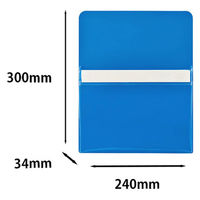 コクヨ マグネットポケット<K2> 1段タイプ A4サイズ K2マク-MPSA4B 1個
