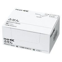 コクヨ　ふせん　普通粘着　50×15mm　黄色　K2メ-5015Y　100枚×50冊×1箱　〈K2〉