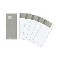 コクヨ（KOKUYO） チューブファイルPP用替背見出し紙 単色10枚グレー C-F660NM 1セット（200枚:10枚入×20パック）（直送品）