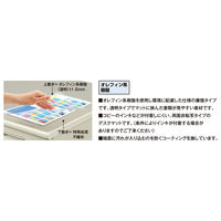 コクヨ デスクマット軟質W(オレフィン系樹脂) 透明 下敷 マ-18117M 1枚