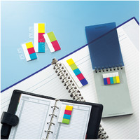 コクヨ（KOKUYO） タックメモ フラッグカラーパレット ふせん 10×25 4色 メ-P7020　1セット（150個）（直送品）