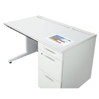 コクヨ デスクマット軟質Ｓ 再生オレフィン系樹脂製 両面非転写 透明 1182×596ｍｍ 配線カバー対応 1.5ｍｍ 下敷きなし マ-D927 1枚