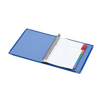 コクヨ バインダーノート(カラーパレット) ミドルタイプ ル-105-3 1セット(4冊)