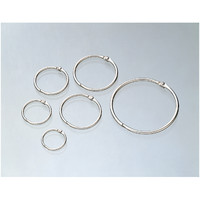 コクヨ（KOKUYO） カードリング40号 内径70mm 線径3.5mm リン-140　1セット（40個）（直送品）