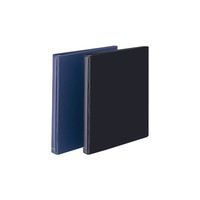 コクヨ（KOKUYO） ファイルノート（表紙ハードタイプ） ミドルタイプ B5 26穴 黒 ル-10ND 1セット（5冊入）（直送品）