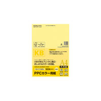 コクヨ PPCカラー用紙(共用紙)(FSC認証) A4 1 KB-C139NY 1セット(300枚:100枚入×3袋)