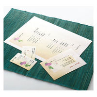 コクヨ カラーレーザー&インクジェット用紙 和紙 薄口片面印刷用 A4 50枚入 KPC-W1110 1セット（100枚：50枚入×2袋）