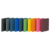 コクヨ（KOKUYO） バインダーノート（カラーパレット） ミドルタイプ B5縦 26穴 ピンク ル-311-9 1セット（4冊入）（直送品）