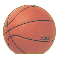 カラー色紙 丸形 バスケットボール柄 33194006 1セット（2枚） デザインフィル（直送品）