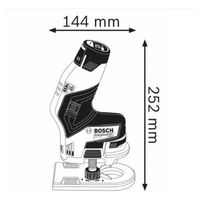ボッシュ コードレストリマー GKF10.8V-8H 1個（直送品）
