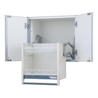 アズワン 材料キャビネット(ハイタイプ(上部収納))44kg SU-D 1台 8-567-02（直送品）