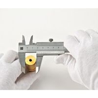 新潟精機 シルバー標準型ノギス 校正証明書付 TVC-60 1個 61-6179-37-20（直送品）