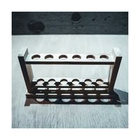 関谷理化 木製 試験管立て 穴18φ×6本立 SITATE186SJ 1個 65-2766-31（直送品）