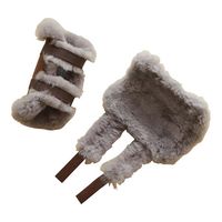 かいてきーな ムートン ひじパット M 2個入 HZIP-M 1セット(2個) 66-0015-19（直送品）