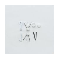 日軽産業 Jフック・ミニ ホワイト 2個入 MJ-018W 1セット(2個) 63-7912-22（直送品）