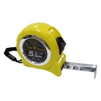 アークランズ ロック付きメジャー(JIS付) 5.5m×19mm イエロー 478138641 1個 62-9941-14（直送品）