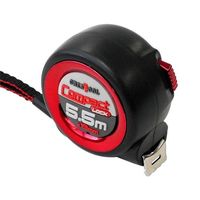 アークランズ コンパクトメジャー(オートストップタイプ)19mm×5.5m 478138798 1個 62-9941-06（直送品）