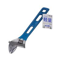 アークランズ 軽量モンキーレンチ ワイド 開口36×250mm GTLM-250GX 1個 62-9940-53（直送品）