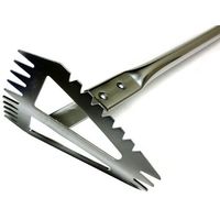 アークランズ 長柄らくらく草抜きホー(中間グリップ付) 720096 1本 62-9950-94（直送品）