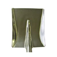 アークランズ ZAC 木柄アルミ角スコップ No.1 715198 1本 64-3672-65（直送品）